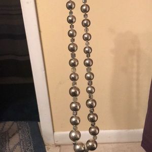 Silver necklace